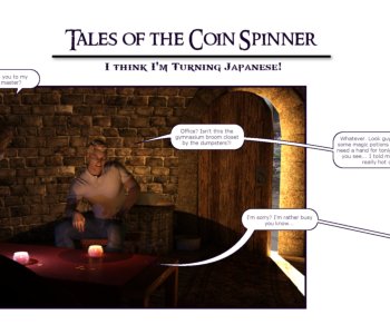 comic Tales of the Coin Spinner - I Think I'm Turning Japanese!