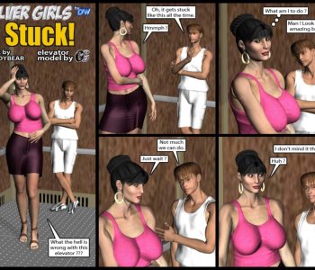 comic Silver Girls - Stuck