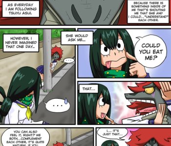 comic My Vore Academia