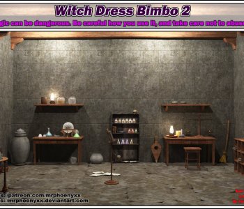comic Witch Dress Bimbo
