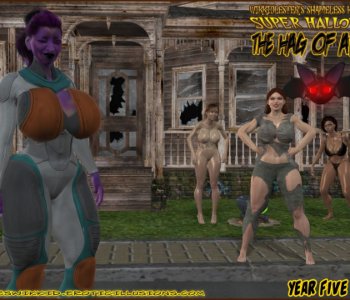 comic Super Halloween Heat Year 5 - The Hag Of Arcane Lane