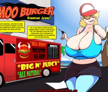 comic Moo Burger