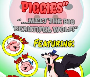 comic Three Pretty Piggies
