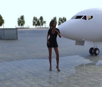 comic My New Life As A Stewardess