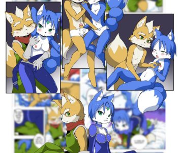 comic Krystal And Fox