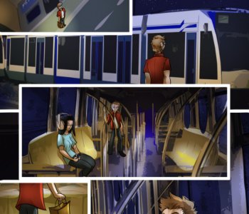 comic Tenkoman Comic - Long Train Running