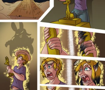 comic The Jackal's Curse Redux