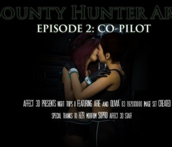 comic Bounty Huntress Arie 2 - Co-pilot