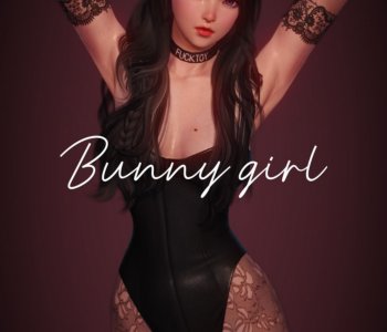 comic Bunny Girl