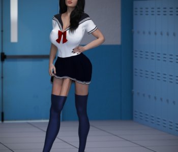 comic Schoolgirl