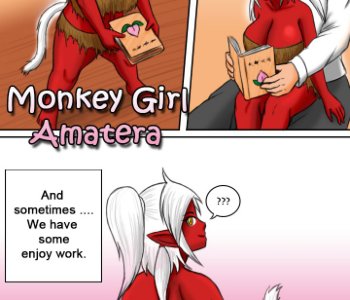 comic Monkey Girl Amatera