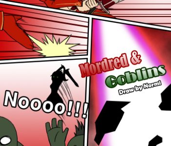 comic Mordred & Goblins