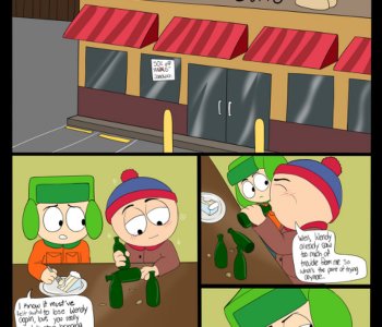 comic South Park Stan X Kyle