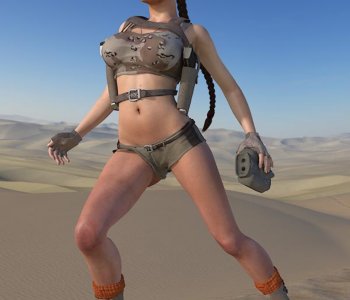 comic Lara Desert