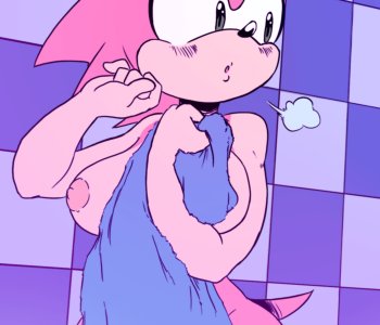 comic Amy In The Boys' Locker Room