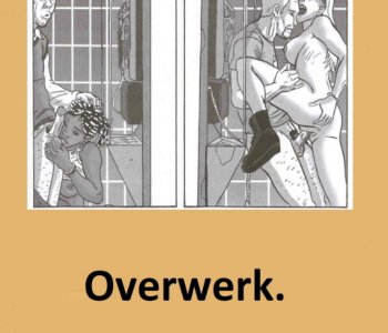 comic Overwerk - Dutch
