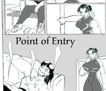comic Point Of Entry - Ranma 1.2 VS Street Fighter