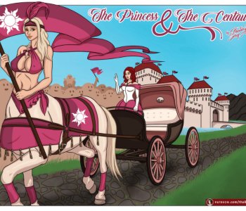 comic The Princess & The Centaur