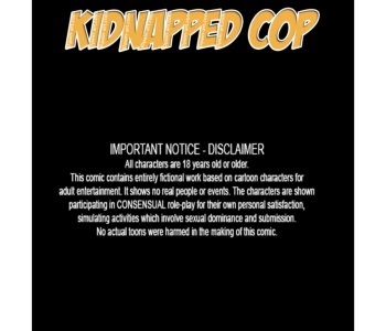 comic Kidnapped Cop