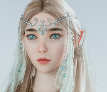 comic Elf Bride