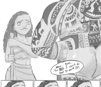 comic Moana - You're Welcome