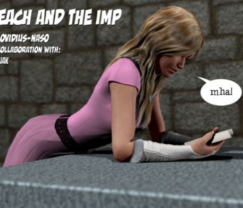 comic Peach And The Imp