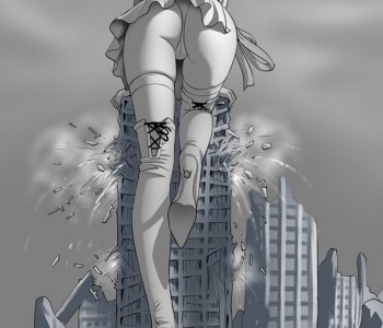 comic Nier Giantess