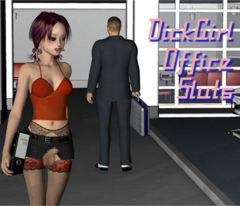 comic Dickgirl - Office Sluts