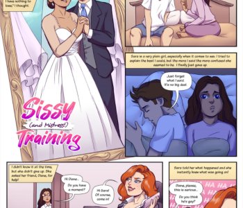 comic Sissy Mistress Training