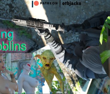 comic Hunting Goblins