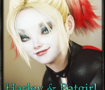 comic CGS148 - Harley & Batgirl