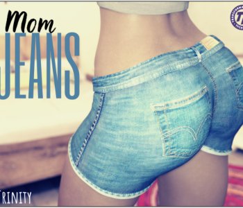 comic Mom Jeans
