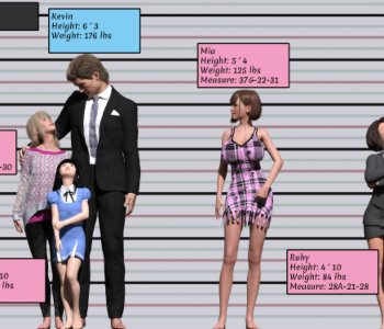 comic Height Chart