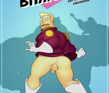 comic Zapp Brannigan And The Misterious Omicronian