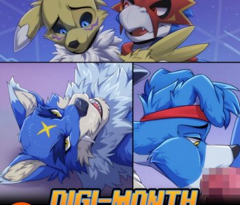 comic Digi-Month
