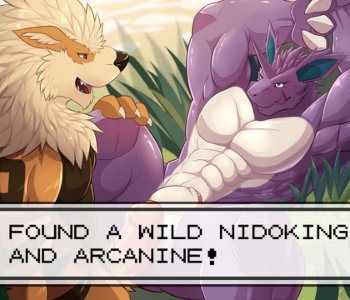 Furry Porn Buff Monster - Arcanine And Nidoking | Erofus - Sex and Porn Comics