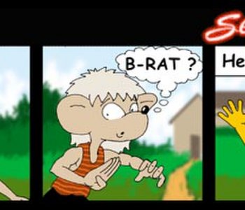 comic Rickey Rat Comic Strips