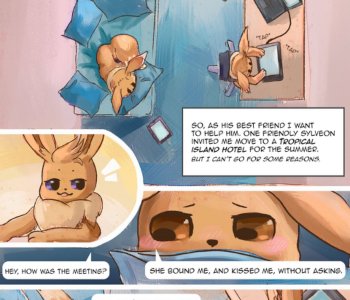 comic Big Horny Eevee