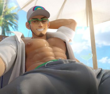 comic Professor Kukui