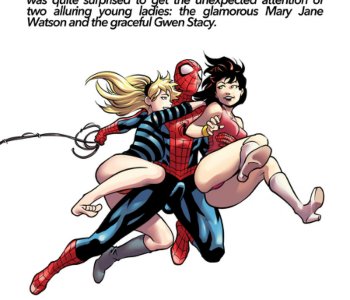 comic Threesome Sex For SpiderMan
