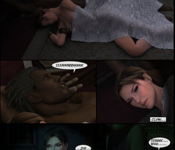 comic Lara Croft And Doppelganger