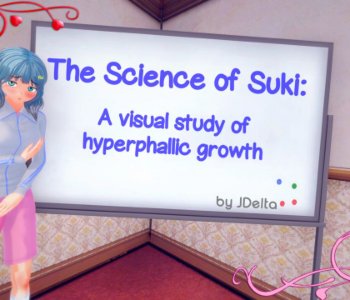comic The Science Of Suki - A Visual Study Of Hyperphallic Growth