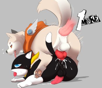 comic Morgana And Koromaru