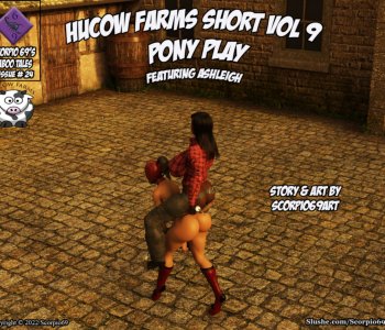 comic Hucow Farms Short - Pony Play
