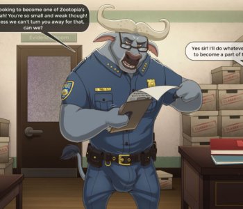 comic Meeting Chief Bogo