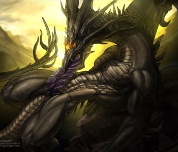 comic Black Dragon Kalameet