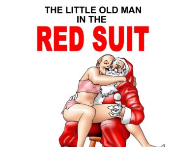 comic Little old Man in the Red Suit