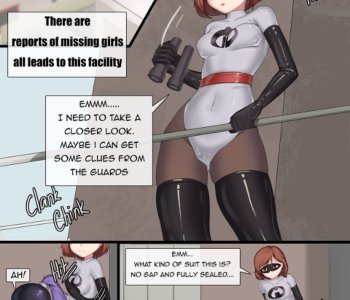 comic Elastigirl's Trouble