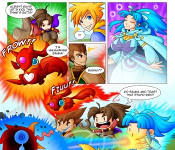 comic Golden Sun