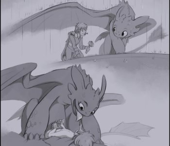 comic Toothless Goes Courting